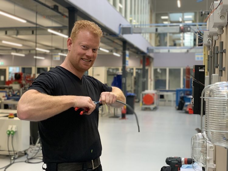 Maurice Gronert: 'Het is veel informatie, maar de cursus is goed geregeld en we worden echt uitgedaagd.' Maurice Gronert: 'Het is veel informatie, maar de cursus is goed geregeld en we worden echt uitgedaagd.'