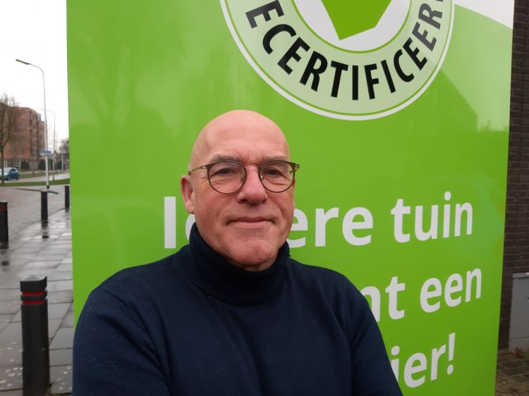 Jelle Westra: 'Met Tuinkeur Pro kan de hovenier beter plannen.' Jelle Westra: 'Met Tuinkeur Pro kan de hovenier beter plannen.'