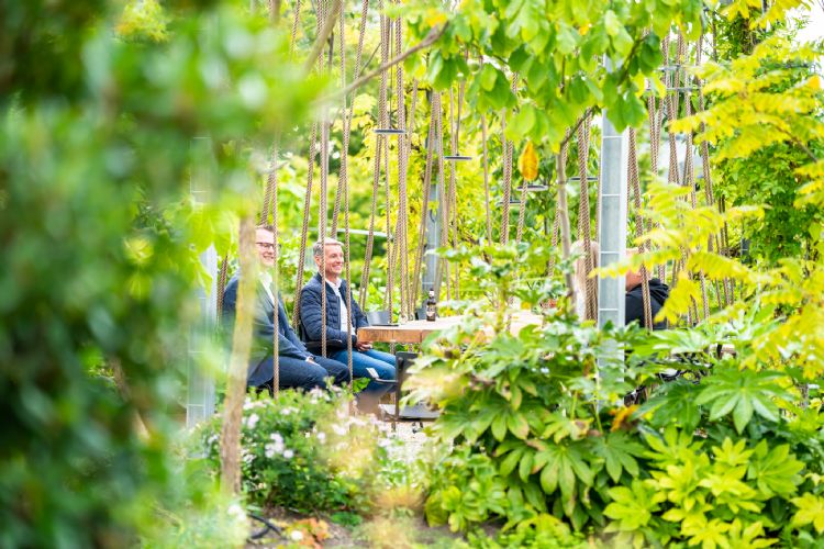 Een inspirerende groene omgeving Een inspirerende groene omgeving