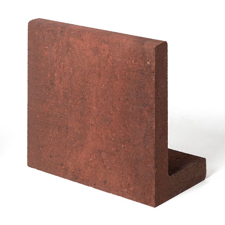 Roestbruin L-element Roestbruin L-element