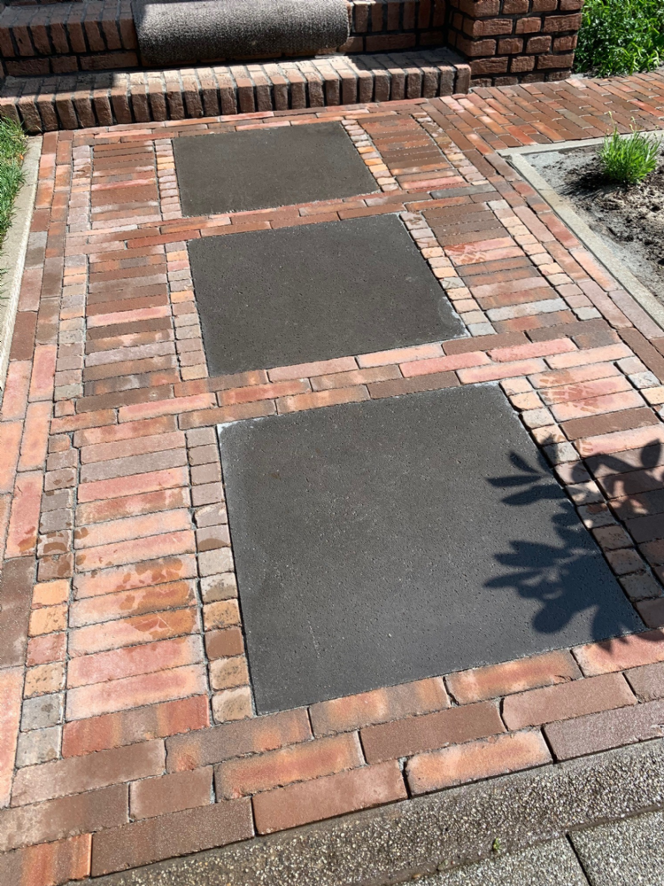 Oudhollandse tegels met gebakken stenen Oudhollandse tegels met gebakken stenen