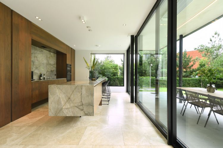 Gepolijste marmerplaten Gepolijste marmerplaten