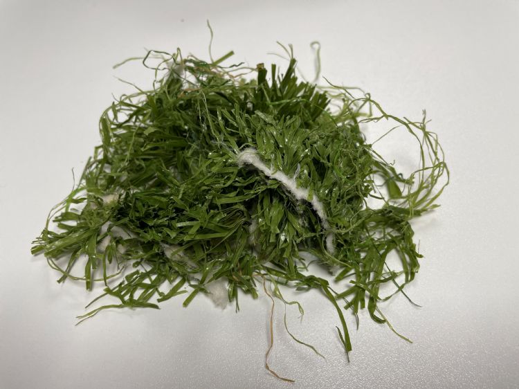 Aparte recycling-lijn voor ONE DNA-kunstgras bij GBN AGR. Aparte recycling-lijn voor ONE DNA-kunstgras bij GBN AGR.