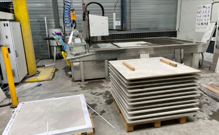 De watersnijtechniek. De watersnijtechniek.