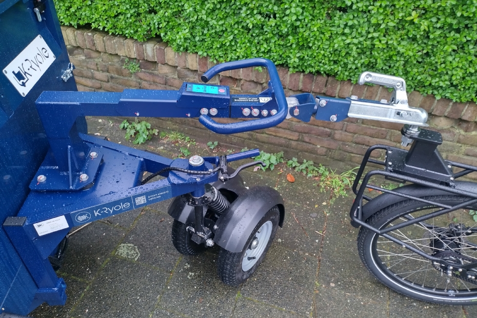 De K-Royle is gemakkelijk te koppelen aan een elektrische fiets. De K-Royle is gemakkelijk te koppelen aan een elektrische fiets.