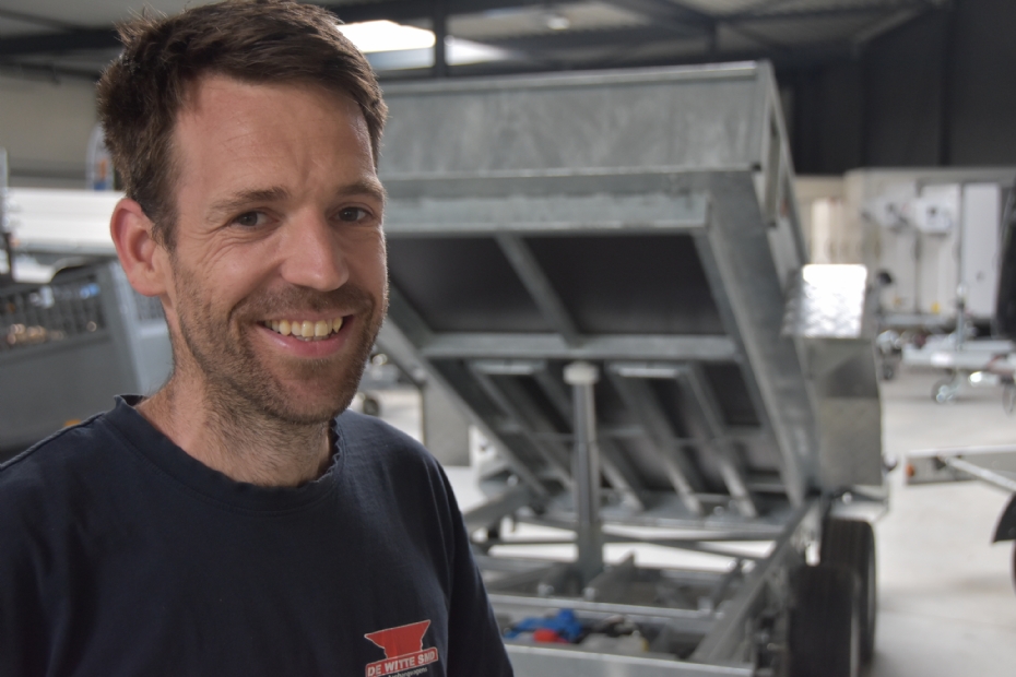 Jan-Willem Koop: 'Wij pretenderen korte levertijden te hebben.' Jan-Willem Koop: 'Wij pretenderen korte levertijden te hebben.'