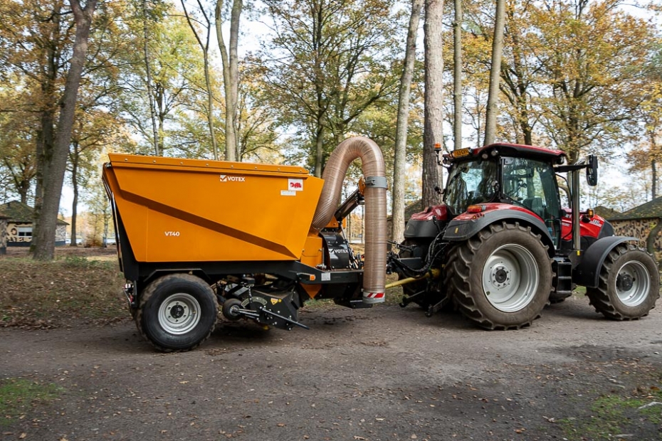 De Votex Vacuüm Trailer VT40 (Beeld via: Votex) De Votex Vacuüm Trailer VT40 (Beeld via: Votex)
