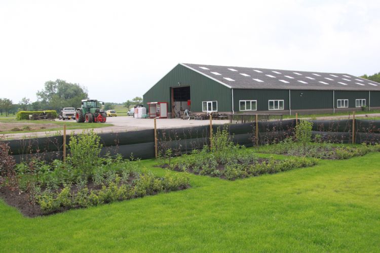Het demoveld van DCM op het terrein van Gramefo Het demoveld van DCM op het terrein van Gramefo