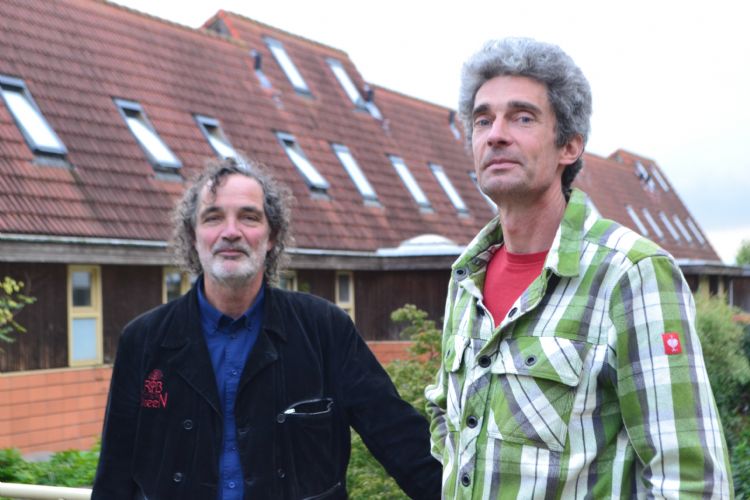 Paul van Eerd (rechts) en Rob van der Steen