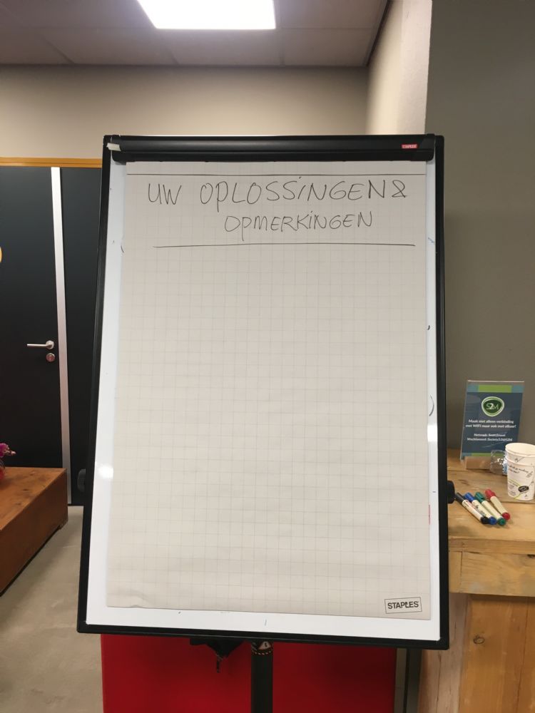 Een akelig leeg oplossingen bord Een akelig leeg oplossingen bord