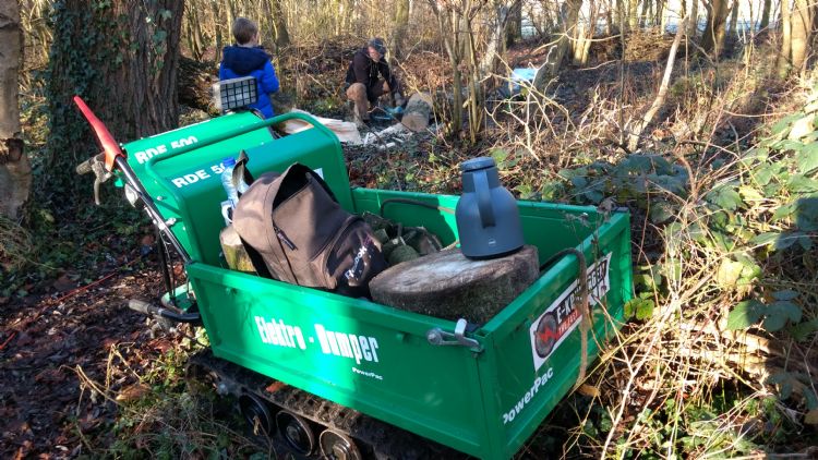 De ‘dumper’ die liefst 800 kilo last kan meenemen De ‘dumper’ die liefst 800 kilo last kan meenemen