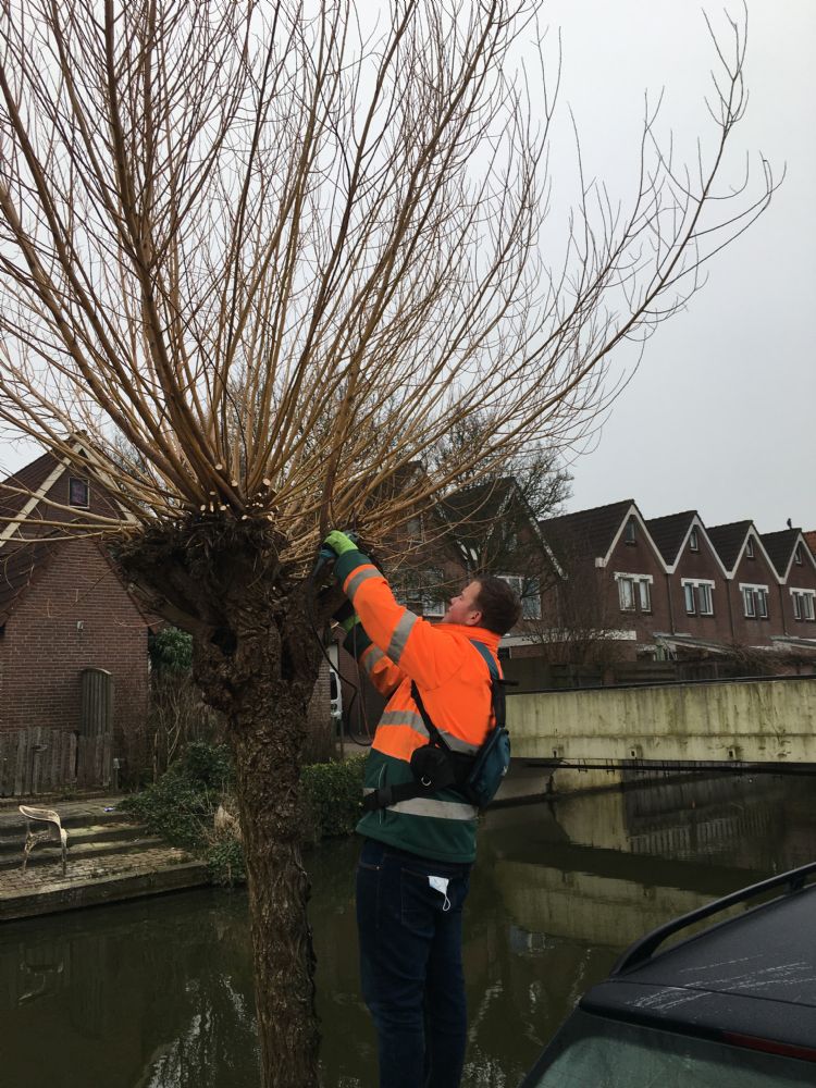 De accu’s zijn licht en hangen ongehinderd in een tasje op de rug. De accu’s zijn licht en hangen ongehinderd in een tasje op de rug.