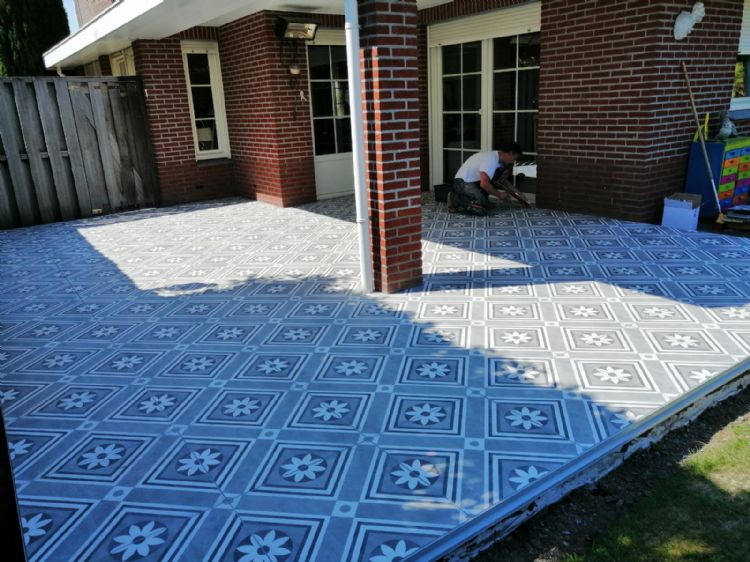 Minimale voeg door de flexibele Gutjahr Mortec Soft-vulstof Minimale voeg door de flexibele Gutjahr Mortec Soft-vulstof