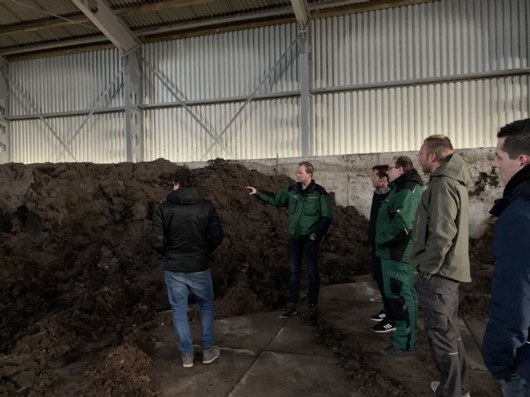 Ronleiding van de productie van bokashi van Bokashi BV. Ronleiding van de productie van bokashi van Bokashi BV.