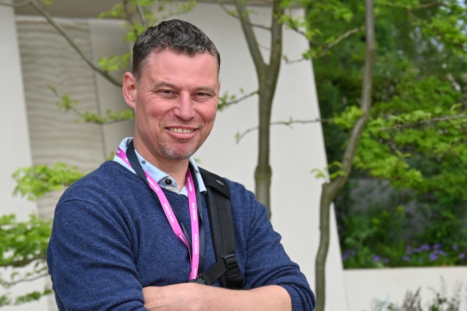 Mark Vlasman; eigenaar Florissant Tuinen
