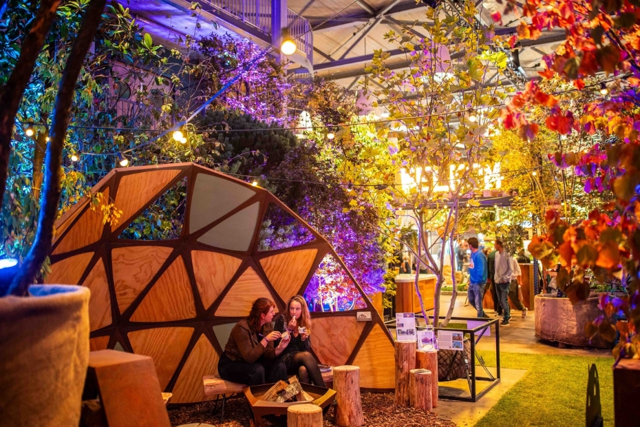 Meesters in de Tuin blinkt altijd uit in de groene sfeervolle aankleding