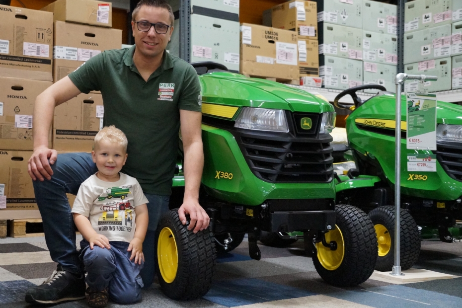 Jeroen van der Perk en zoon