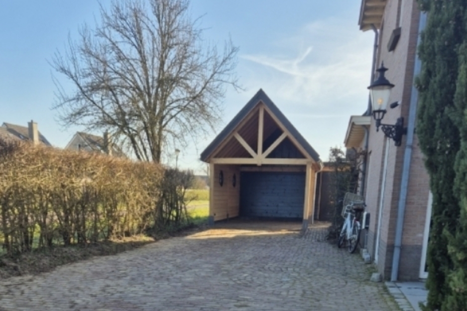 Situatie vóór tuinrenovatie