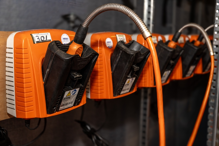 Laden in de container Laden in de container