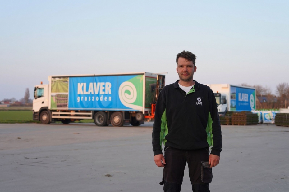 Klaver Graszoden levert dagvers