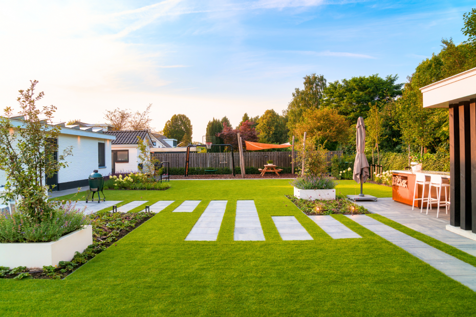 Project dat gerealiseerd is door Broos groenvoorziening